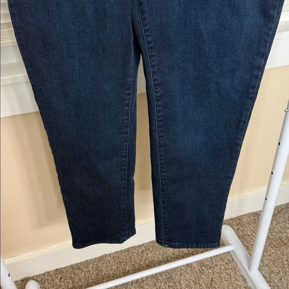 Time and Tru Deep Indigo Pull On Jeans - Picture 2 of 7